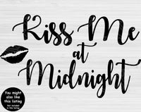 New Years Svg, Cheers To The New Year Svg Files For Cricut And Silhouette, Happy New Year Svg Cut File