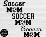 Soccer Dad Svg Files For Cricut And Silhouette, Soccer Svg Cut Files, Soccer Ball Svg Dxf Sports Team Vector Designs.