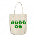 St Patricks Day Svg, Shamrock Svg Font. St Patricks Svg Files For Cricut and Silhouette. 4 Leaf Clover Svg Alphabet Letters