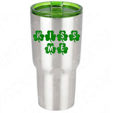 St Patricks Day Svg, Shamrock Svg Font. St Patricks Svg Files For Cricut and Silhouette. 4 Leaf Clover Svg Alphabet Letters
