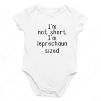 I'm Not Short I'm Leprechaun Sized Svg, St Patricks Day Svg Files For Cricut And Silhouette