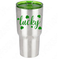 Lucky Svg, Lucky Shamrock Svg Files For Cricut And Silhouette, St Patricks Svg Cut Files