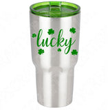 Lucky Svg, Lucky Shamrock Svg Files For Cricut And Silhouette, St Patricks Svg Cut Files