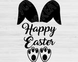 Happy Easter Svg Files For Cricut And Silhouette, Buuny Easter Svg Cut File