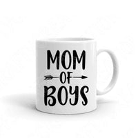 Mom of Boys Svg Files For Cricut And Silhouette, Mom Cut Files, Mothers Day Svg File, Mom Life Svg Digital Design