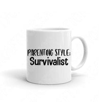 Parenting Style: Survivalist Svg, Mom Life Svg Files For Cricut And Silhouette, Mom Svg