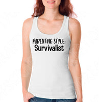 Parenting Style: Survivalist Svg, Mom Life Svg Files For Cricut And Silhouette, Mom Svg