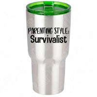 Parenting Style: Survivalist Svg, Mom Life Svg Files For Cricut And Silhouette, Mom Svg