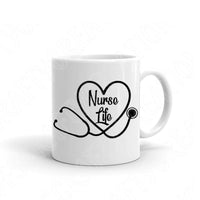 Nurse Life Svg Files For Cricut And Silhouette, Nurse Heart Svg Cut File, Nurse Svg, Nurse Stethoscope Svg