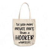 I've Seen More Private Parts Than A Hooker Nurse Svg Files For Cricut And Silhouette, Nursing Svg Cut File, Nurse Life Svg Files, Nurse Svg