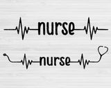 nurse life svg
