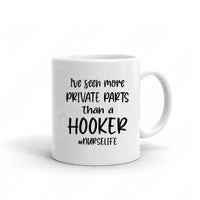 I've Seen More Private Parts Than A Hooker Nurse Svg Files For Cricut And Silhouette, Nursing Svg Cut File, Nurse Life Svg Files, Nurse Svg