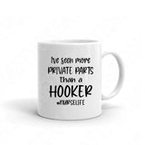 I've Seen More Private Parts Than A Hooker Nurse Svg Files For Cricut And Silhouette, Nursing Svg Cut File, Nurse Life Svg Files, Nurse Svg