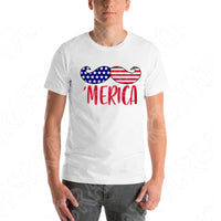 Usa Merica Mustache Svg Files For Cricut And Silhouette, 4th of July Svg Cut Files, Patriotic Svg, Fourth of July Svg, July 4th Svg