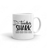 Teacher Shark Svg Files For Cricut And Silhouette, Funny Teacher Life Svg Cut Files, Teacher Svg