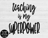 Teacher Shark Svg Files For Cricut And Silhouette, Funny Teacher Life Svg Cut Files, Teacher Svg