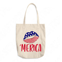 Merica Lips Svg Files For Cricut And Silhouette, Fourth of July Svg, 4th of July Svg, Patriotic Svg Cut Files, Independence Day Svg, Memorial Day Svg