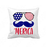 Flag Sunglasses Merica Mustache Svg Files For Cricut And Silhouette, 4th of July Svg Cut Files, Patriotic Svg, Fourth of July Svg, Independence Day Svg