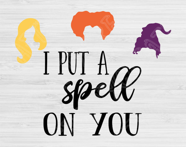 I Put a Spell on You SVG