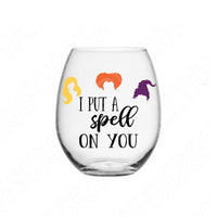 I Put A Spell On You Svg Files For Cricut And Silhouette, Sanderson Sisters Svg Cut File, Hocus Pocus Svg, Halloween Svg Files