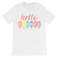 Hello Summer Svg Cut Files, Summer Quote Svg Files For Cricut And Silhouette, Hello Summer Popsicle Svg, Summer Png, Dxf, Eps, Hello Summer Sign Svg