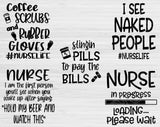 nurse life svg