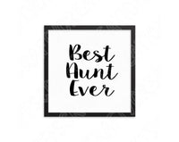 Best Aunt Ever Svg Files For Cricut And Silhouette, BAE Svg Cut File, Aunt Svg