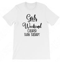 Girls Weekend Cheaper Than Therapy Svg, Girls Trip Svg Files For Cricut And Silhouette, Road Trip Svg Cut File For Girls Getaway