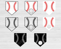 baseball monogram svg