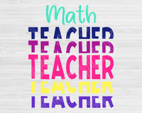 teacher life svg