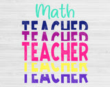 teacher life svg