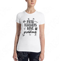 Math Teacher Svg, Math Teachers Have Problems Svg Files For Cricut And Silhouette, Teacher Appreciation Svg Cut Files, Back to School Svg