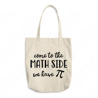 Come To The Math Side We Have Pie Svg Files For Cricut And Silhouette, Funny Math Teacher Svg Cut File, Teacher Life Svg, Teacher Quotes Svg Designs.