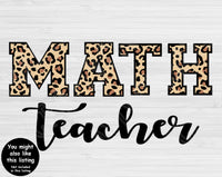 Math Teacher Svg Files For Cricut And Silhouette, Teacher Quotes Svg Cut Files, Math Teacher Shirt Svg
