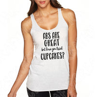 Abs Are Great But Have You Tried Cupcakes Funny Workout Svg Files For Cricut And Silhouette, Fitness Svg Cut Files, Gym Svg, Work Out Svg