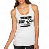Warning Birthday In Progress Svg Files for Cricut And Silhouette, Birthday Svg For Girls Trip Svg File, Best Friends Svg for Girls Getaway,
