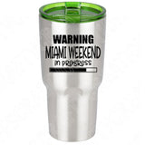 Warning Miami Weekend In Progress Svg Files For Cricut And Silhouette, Girls Trip Svg Cut File, Best Friends Svg for Girls Getaway