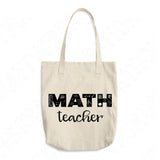 Math Teacher Svg Files For Cricut And Silhouette, Back To School Svg Cut File, Math Teacher Shirt Cut File