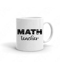 Math Teacher Svg Files For Cricut And Silhouette, Back To School Svg Cut File, Math Teacher Shirt Cut File
