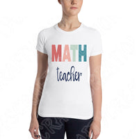Math Teacher Svg Files For Cricut And Silhouette, Teacher Quotes Svg Cut Files, Math Teacher Shirt Svg