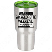 Warning Bachelorette Weekend In Progress Svg Files for Cricut, Bachelorette Svg, Bridal Party Svg Dxf, Girls Trip Svg,