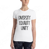 Diversity, Equality, Unity Svg Files For Cricut And Silhouette, World Peace Svg, Kindness Svg, Anti Racism Svg Cut File