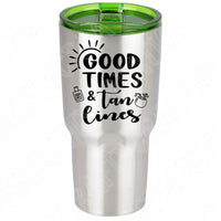 Good Times And Tan Lines Svg Files For Cricut And Silhouette, Summer Svg Cut Files, Beach Svg Dxf Png, Vacation Svg, Beach Life Svg
