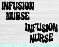 infusion nurse svg