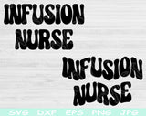 infusion nurse svg