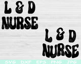 l & d nurse svg