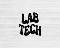 lab tech cut file