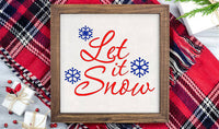 let it snow svg