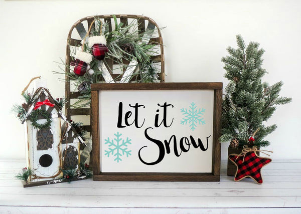 let it snow svg