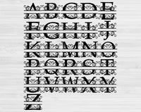 letter monogram svg